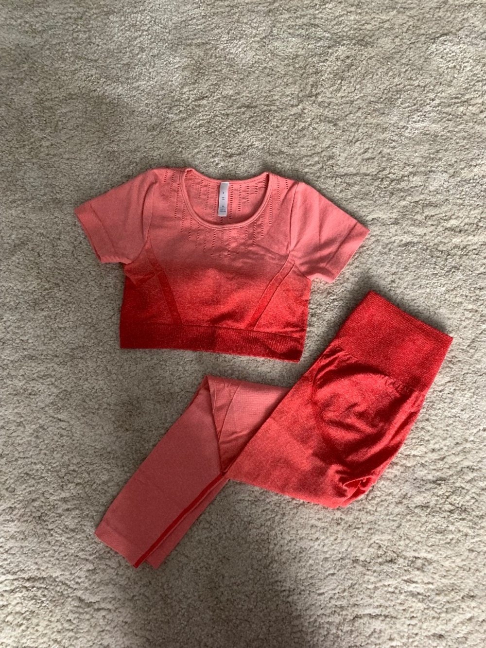 Ombre Activewear Set (Top & Leggings)